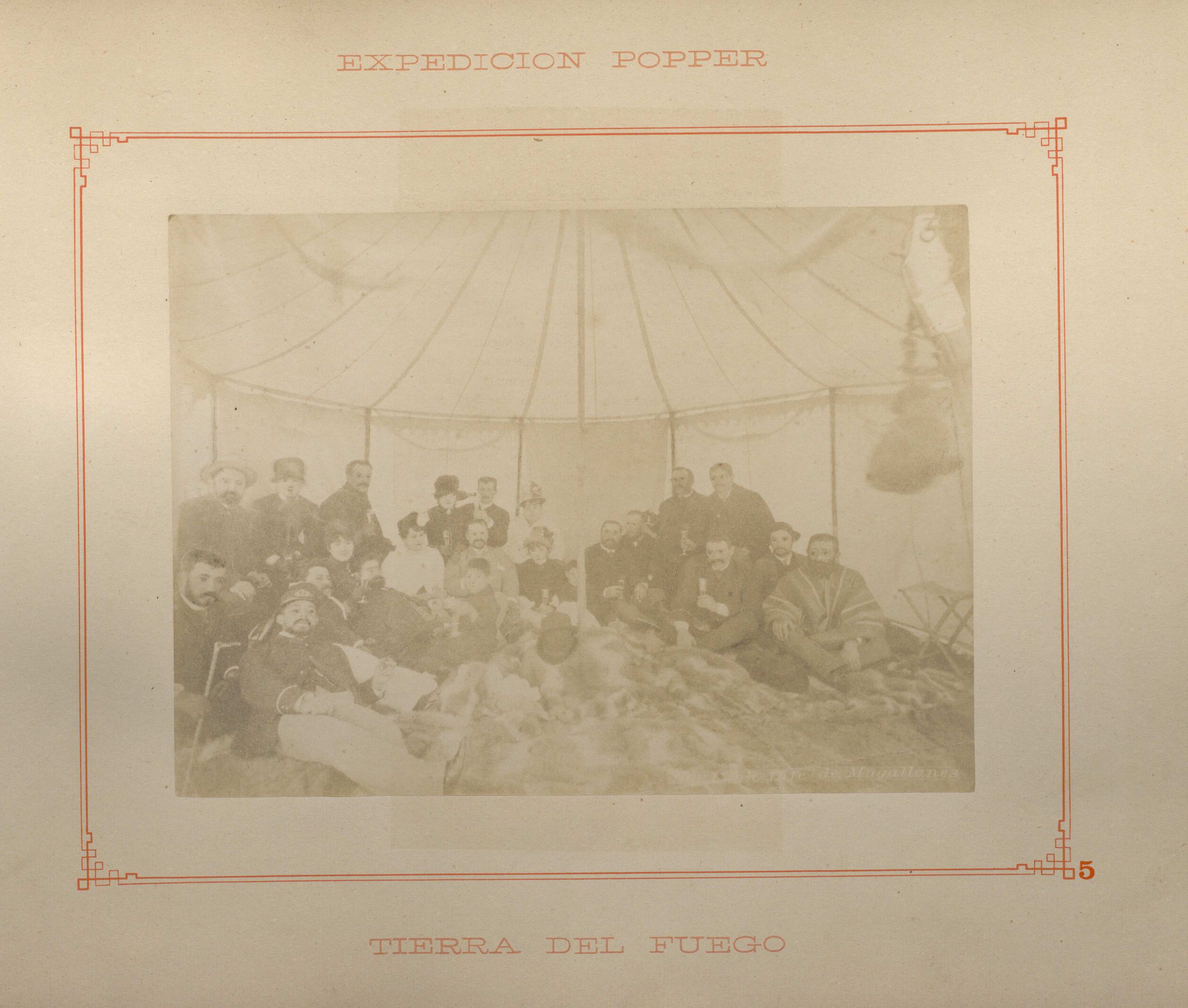 Julius Popper în Țara de Foc (1886)